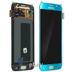 Ecran LCD Original Complet Remplacement Samsung Galaxy S6 Bleu ciel