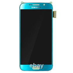 Ecran LCD Original Complet Remplacement Samsung Galaxy S6 Bleu ciel