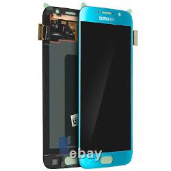 Ecran LCD Original Complet Remplacement Samsung Galaxy S6 Bleu ciel