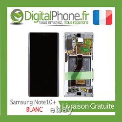 Ecran LCD Original Samsung Galaxy Note 10+ (n975f) Blanc (gh82-20838b) -tva