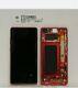 Ecran LCD Original Service Pack Samsung Galaxy S10+ Plus Chassis Rouge