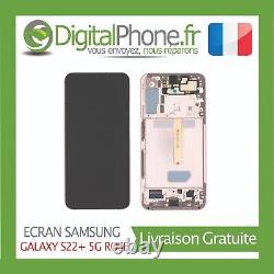 Ecran LCD Original Service Pack Samsung Galaxy S22+ Orrose (gh82-27500d) -tva