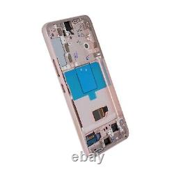 Ecran LCD Original Service Pack Samsung Galaxy S22 Rose/or (gh82-27520d) -tva