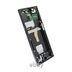 Ecran LCD Original Service Pack Samsung Galaxy S22 Ultra Noir (gh82-27488a)-tva