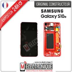 Ecran LCD Rouge Original Samsung Galaxy S10e Sm-g970f
