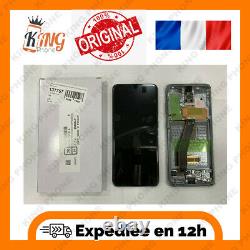 Ecran LCD Samsung Galaxy S20 SM-G980 Noir Original (Service Pack)