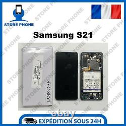 Ecran LCD + Tactile Samsung Galaxy S21 SM-G991B Gris Original (SERVICE PACK)