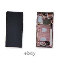 Ecran LCD Vitre Tactile Chassis Original Samsung Galaxy Note 20 Sm-n980f Bronze
