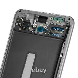 Écran LCD Vitre Tactile Châssis Samsung Galaxy S21 FE Original Samsung blanc