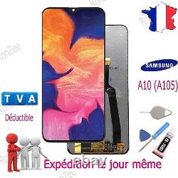 Ecran LCD + Vitre Tactile Pour Samsung Galaxy A10 Sm-a105f Oem Original
