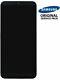 Ecran LCD + Vitre Tactile + châssis noir Samsung Galaxy A41 A415F (Original)