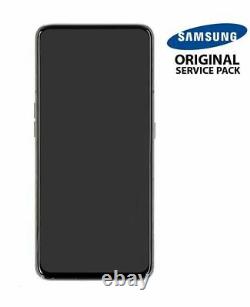 Ecran LCD + Vitre Tactile + châssis noir Samsung Galaxy A70 A705F (Original)