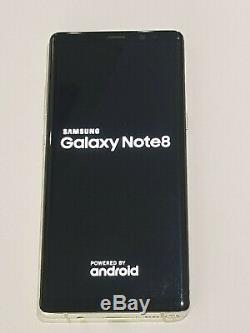 Ecran OLED Complet sur Cadre Samsung Galaxy Note 8 (SM-N950F) Doré Original