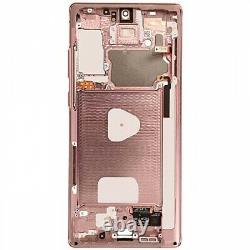 Ecran Oled Samsung Galaxy Note 20 / SM-N981B 100% ORIGINAL Gris Bronze Vert