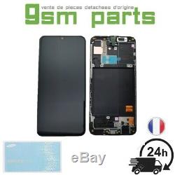 Ecran Original Complet Noir Samsung Galaxy A40 (A405F) SERVICE PACK