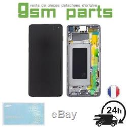 Ecran Original Complet Noir Samsung Galaxy S10 (G973F) SERVICE PACK