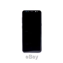 Ecran Original Samsung S8 SM-G950F Couleur Noire Galaxy avec Défaut N4