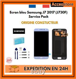 Ecran bleu Samsung Galaxy J7 2017 J730F GH97-20736B ORIGINAL