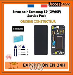 Ecran noir Samsung Galaxy S9 (G960F)GH97-21696A ORIGINAL