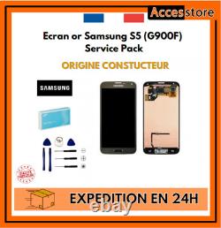 Ecran or Samsung Galaxy S5 G900F GH97-15959D ORIGINAL
