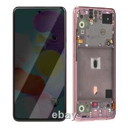 Écran pour Samsung Galaxy A51 LCD + Vitre Tactile + Châssis Original Samsung