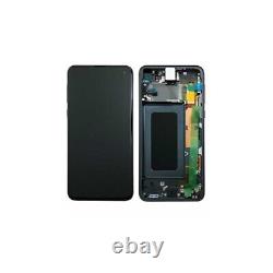 LCD Display Samsung G 970F Galaxy S10e Original Black Servicepack Avec Châssis