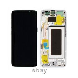LCD Ecran Complet Original Argent Polaire samsung Galaxy S8 G950F service pack