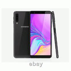 Mobile Samsung Galaxy A7 2018 SM-A750FN 64GB Single Sim Libre Noir Original Nouv