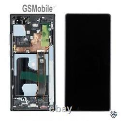 Original Display LCD Cadre Black Excl. Cam Samsung Galaxy Note 20 Ultra 5G N986