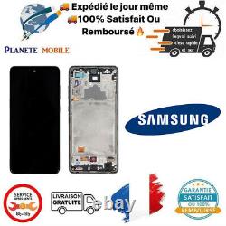 Original Ecran Complet Noir Pour Samsung Galaxy A72 4G (A725F)