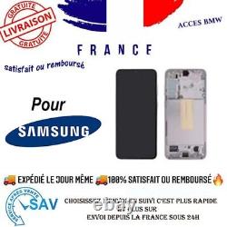 Original Ecran Complet Oled + Vitre Tactile Lavande Pour Samsung Galaxy S23 Plus