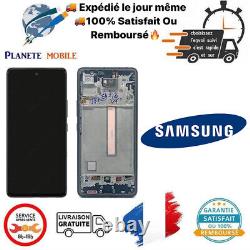 Original Ecran LCD Avec Châssis Noir Pour Samsung Galaxy A53 5G (A536B)