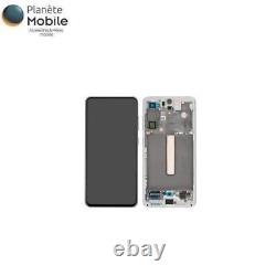 Original Ecran LCD Blanc Sur Châssis pour Samsung Galaxy S21 FE G990 GH82-26414B