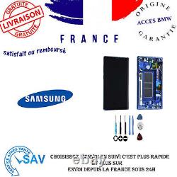 Original Ecran LCD Bleu Sur Châssis Pour Samsung Galaxy Note 8 N950F