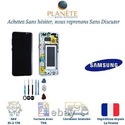 Original Ecran LCD Complet Argent Sur Châssis Pour Samsung Galaxy S8 G950F