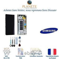 Original Ecran LCD Complet Avec Châssis Or Pour Galaxy Note 8 N950F (Relife)