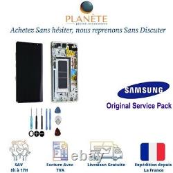 Original Ecran LCD Complet Avec Châssis Or Pour Samsung Galaxy Note 8 N950F