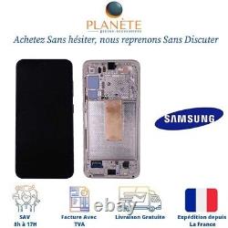 Original Ecran LCD Complet Beige Sur Châssis Pour Samsung Galaxy S23 Plus S916B