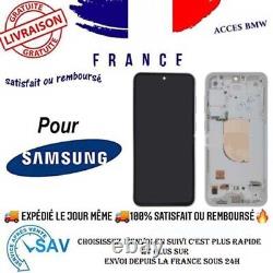 Original Ecran LCD Complet Blanc Avec Châssis Pour Samsung Galaxy S23 FE (S711B)