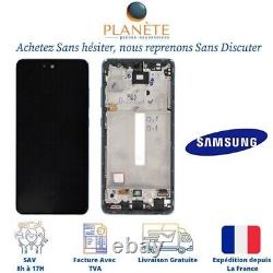 Original Ecran LCD Complet Bleu Sur Châssis Pour Samsung Galaxy A52 A525F/A526B