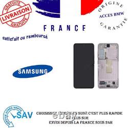 Original Ecran LCD Complet Lavande Sur Châssis Pour Samsung Galaxy S23 (S911B)