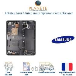 Original Ecran LCD Complet Noir Sur Châssis Pour Samsun Galaxy Z Fold 4 (F936B)