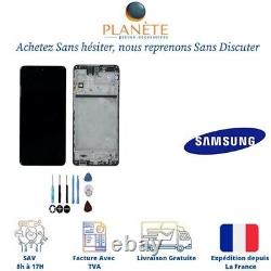 Original Ecran LCD Complet Noir Sur Châssis Pour Samsung Galaxy M51 (M515F)