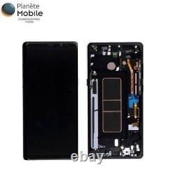 Original Ecran LCD Complet Noir Sur Châssis Pour Samsung Galaxy Note 8 N950F