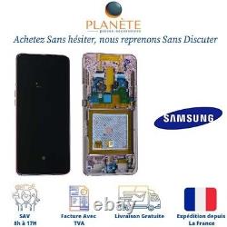 Original Ecran LCD Complet Or Sur Châssis Pour Samsung Galaxy A80 (A805F)