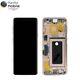 Original Ecran LCD Complet Or Sur Châssis Pour Samsung Galaxy S9+ G965F