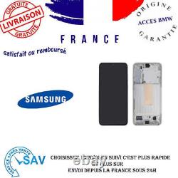 Original Ecran LCD Complet Vert Citron Sur Châssis Pour Samsung Galaxy S23+ S916