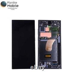 Original Ecran LCD Complet Vert Sur Châssis Pour Samsung Galaxy S23 Ultra S918B