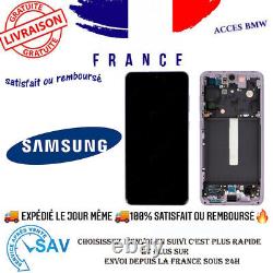 Original Ecran LCD Complet Violet Pour Samsung Galaxy S21 FE (G990B)