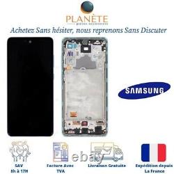 Original Ecran LCD Complet Violet Sur Châssis Pour Samsung Galaxy A72 A725F/A726